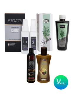 پک طلایی تقویت رشد مو و ضد ریزش مو