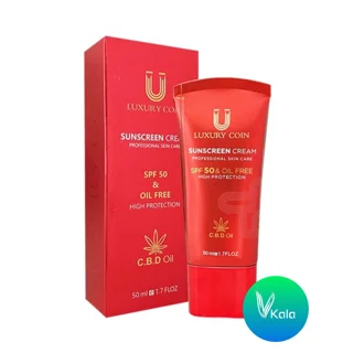 کرم ضدآفتاب لاکچری کوینspf50