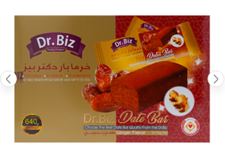 خرما بار زنجبیلی Dr.BIZ